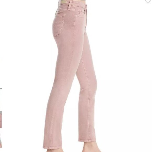 AG The Prima Crop Mid Rise Cigarette Crop Jeans in Rose Blush Size 27R - Picture 4 of 15